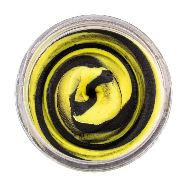 [1504747] Berkley PowerBait® Forellenteig Swirls (Bumblebee, Ohne Glitter)