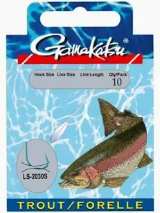 [1800480100000020] Gamakatsu Trout LS2030S (0,18mm, 0,60m, #10)