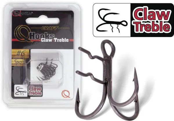 [6280002] Quantum Claw Treble Hook 5 Stück (#4)