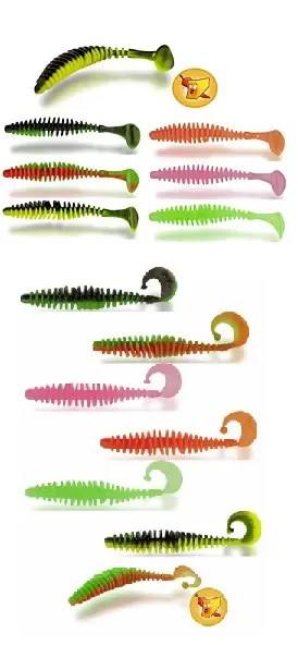 [3279305] Magic Trout T-Worm 1,5g 5,5cm (Neon Pink, Twister)