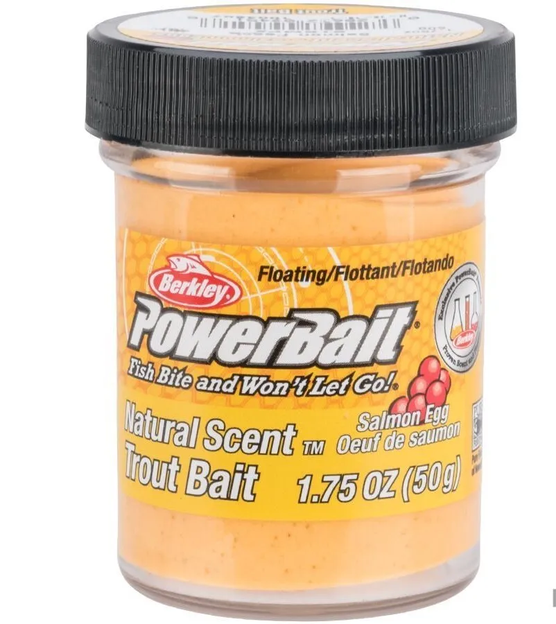 [1633592] Berkley PowerBait® Forellenteig Lachsei (Rainbow, Plastic Free Glitter)